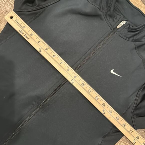 Nike Women's FITDRY Full Zip Fleece Jacket Black Size M - Picture 5 of 7